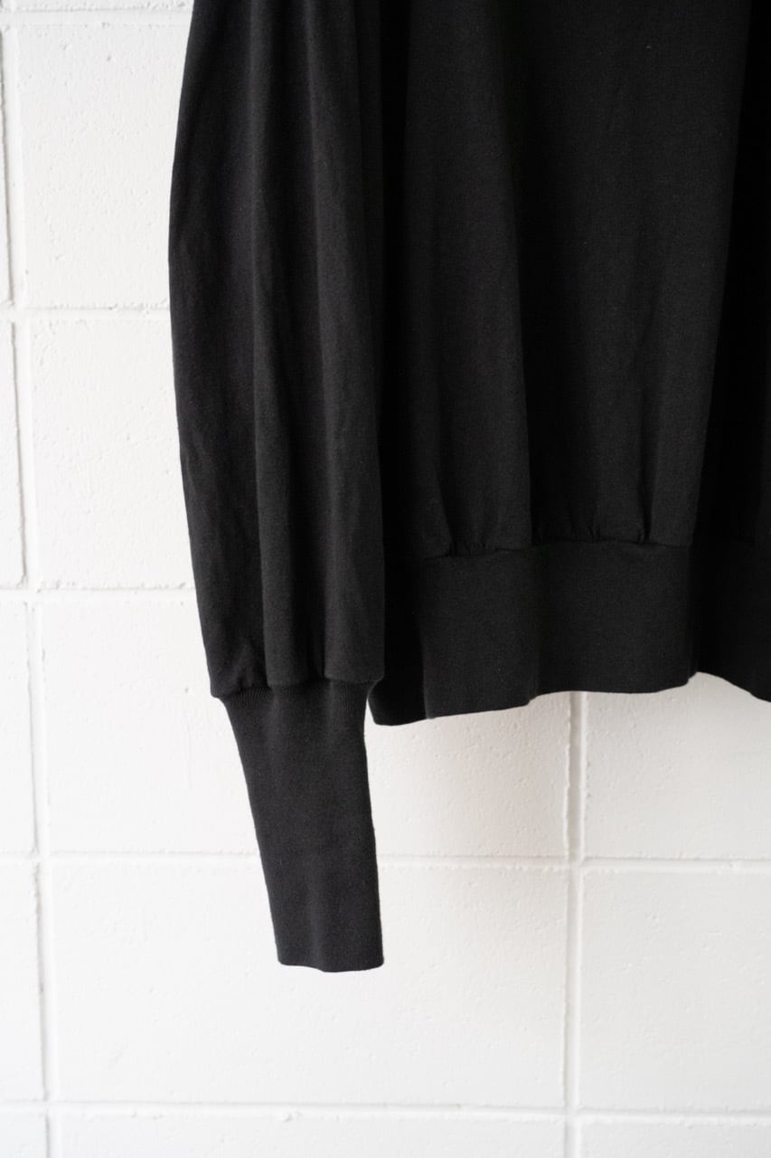 トップス barbell object bo top loose BLACK bo top [BLACK] - WUNDER 大阪 セレクトショップ 大阪梅田中崎町