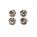 ミンハオ 銅蝶帽バッジセット 10mm 蝶帽アクセサリー