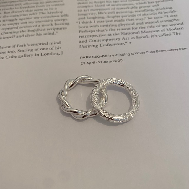 S925 Mirror surface ring (R179)