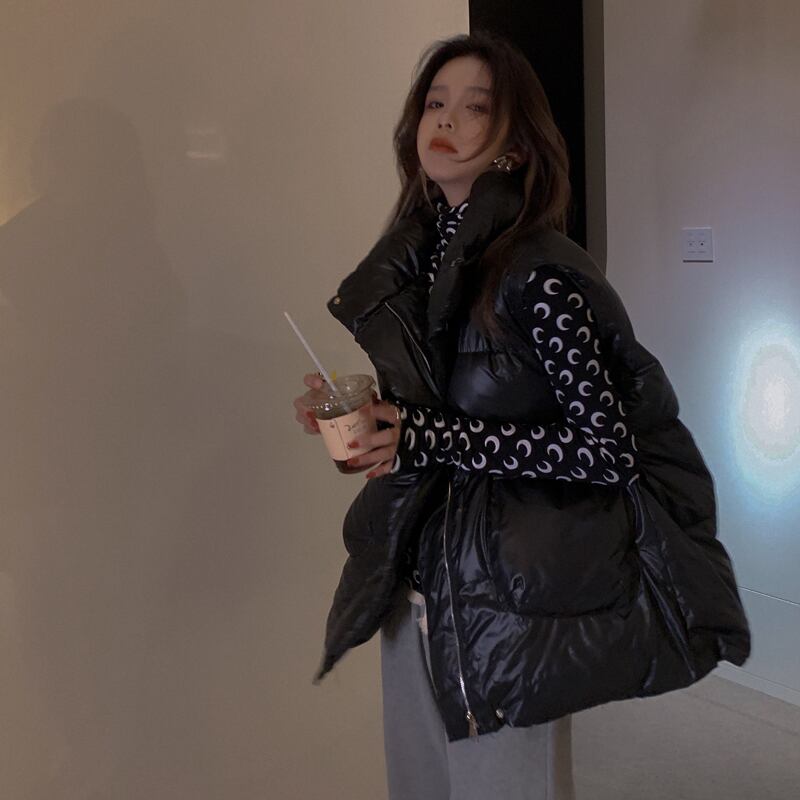 ジャケット ブラックオータムウィンター コットン 秋物 冬物 ブラックストロベリース67748432155