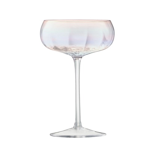 LSA Pearl Champagne Saucer シャンパングラス G1332-11-401 パール H16cm 容量300ml 4個セット / エルエスエー LPE05