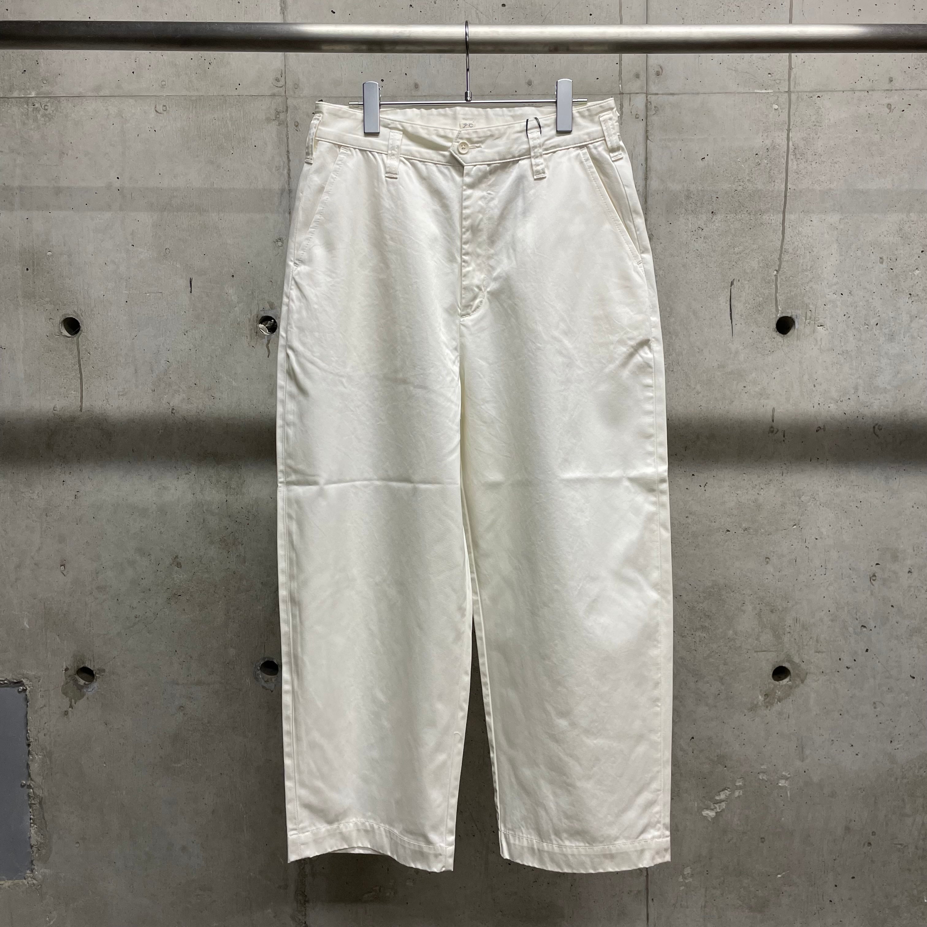 Porter Classic】SUMMER CHINOS GENE KELLY PANTS_WHITE | marfa store