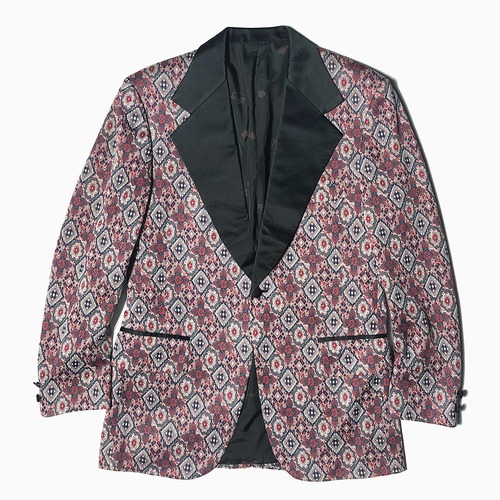 Vintage 70's【SENO and sons inc.】Patterned Tailored Jacket