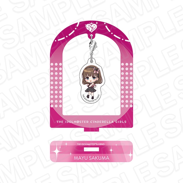 アイドルマスター シンデレラガールズ ふらふらアクリルスタンド 佐久間まゆ サブカルファッション デフォルメ ver.