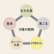 はくばく 大戸屋もちもち五穀ご飯 180g×6袋