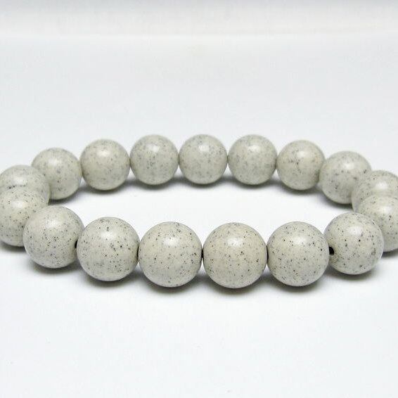 北投石 ブレスレット 12mm 一点物 メール便可 111-50146