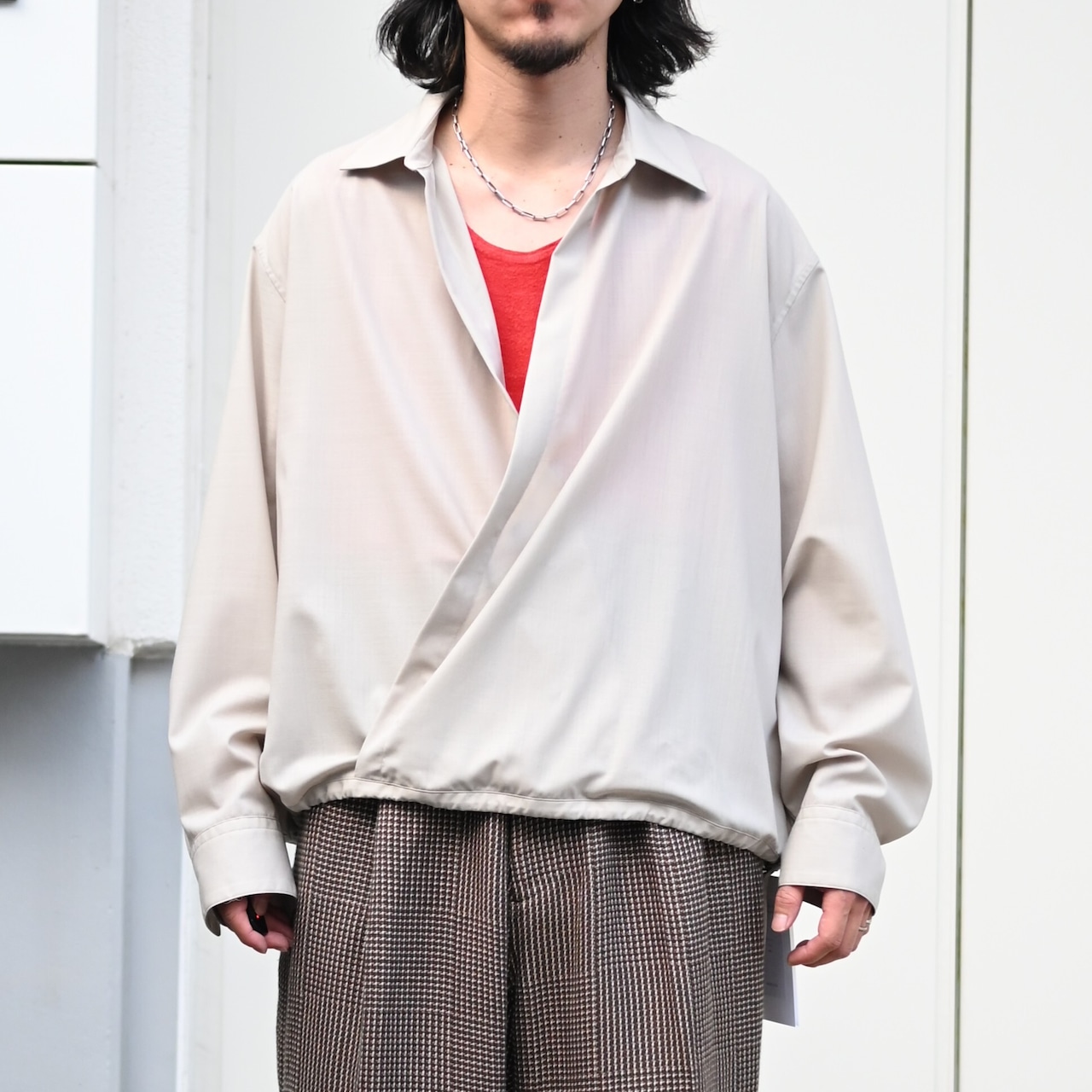 Nonnotte / Draping Overlap Shirt