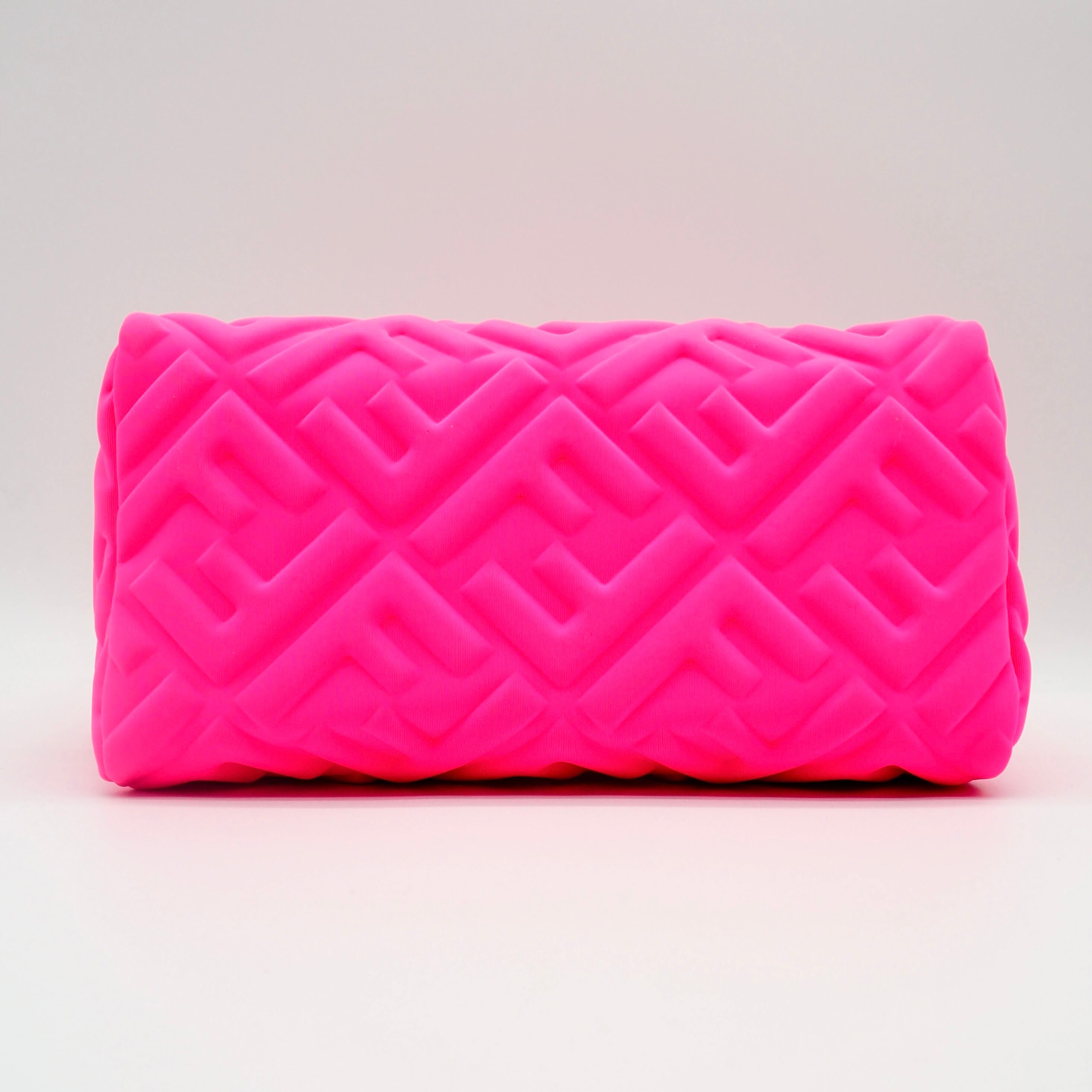 FENDI ズッカ ビューティー ポーチ ポリアミド ピンク フェンディ