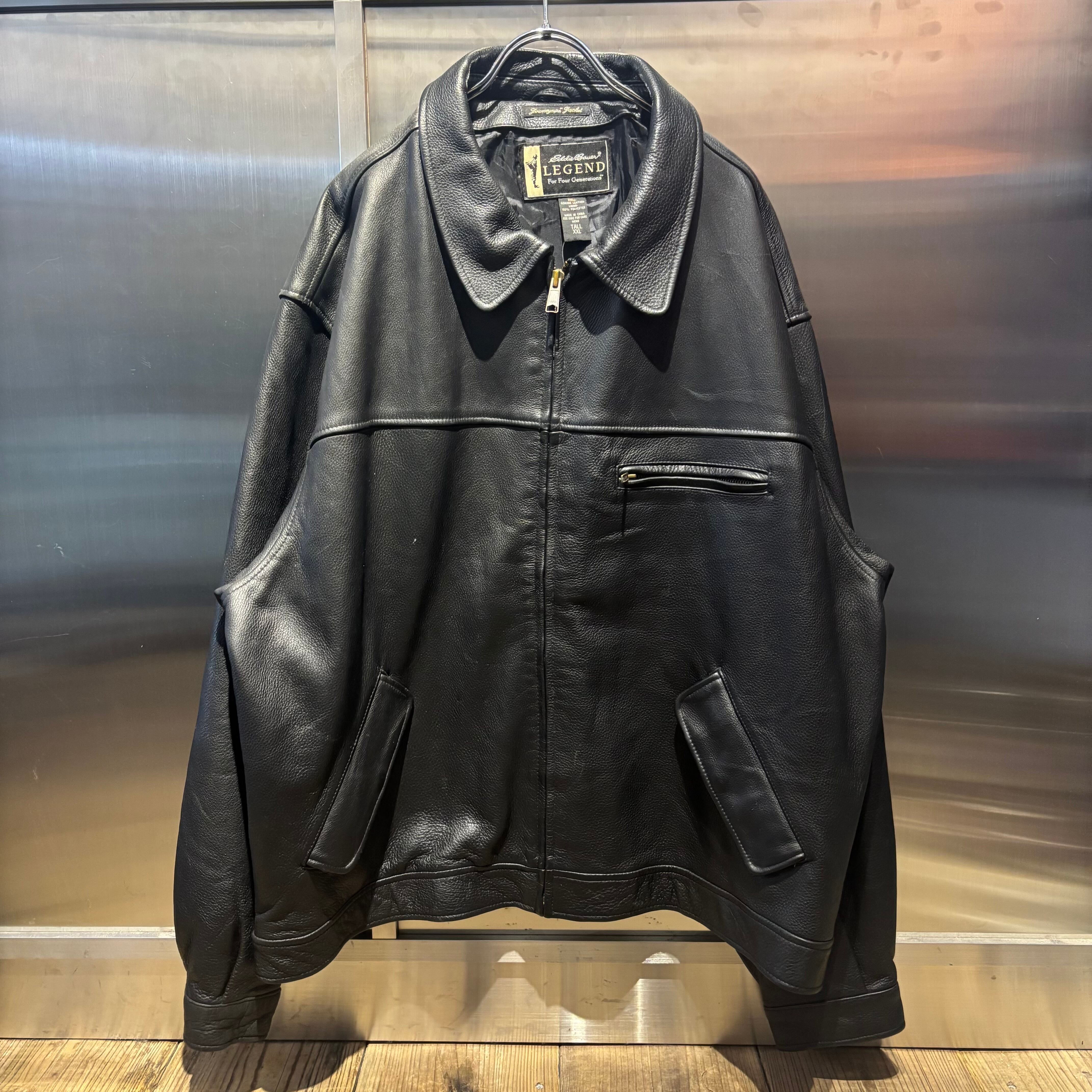 ^*^様 Eddie Bauer｜エディーバウアー｜デトロイトジャケット 90S EDDIE BAUER DETROIT TYPE LEATHER JACKET | BerBerJin / & BerBerJin