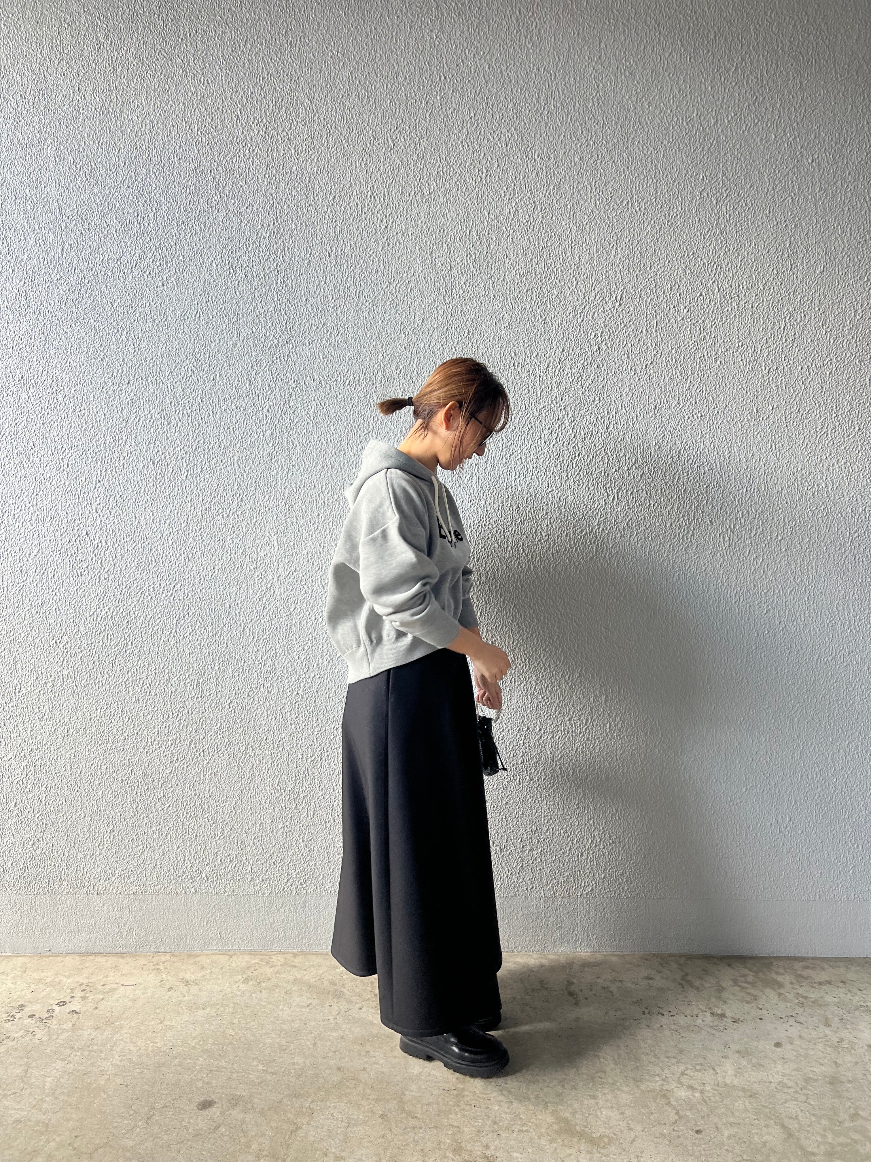 【SELECT】スウェットライクロゴパーカー 39-0465