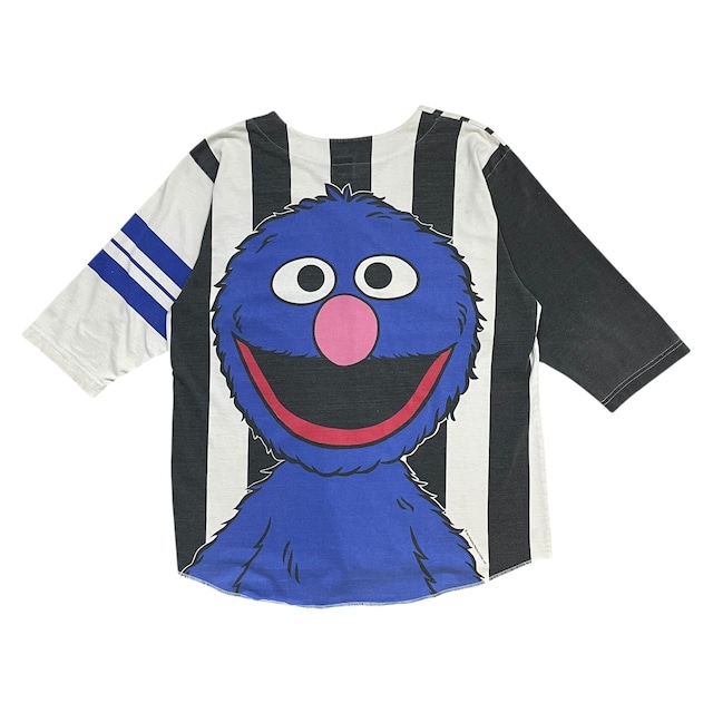 SESAME STREET GROVER BASEBALL SHIRT SIZE L (USED)