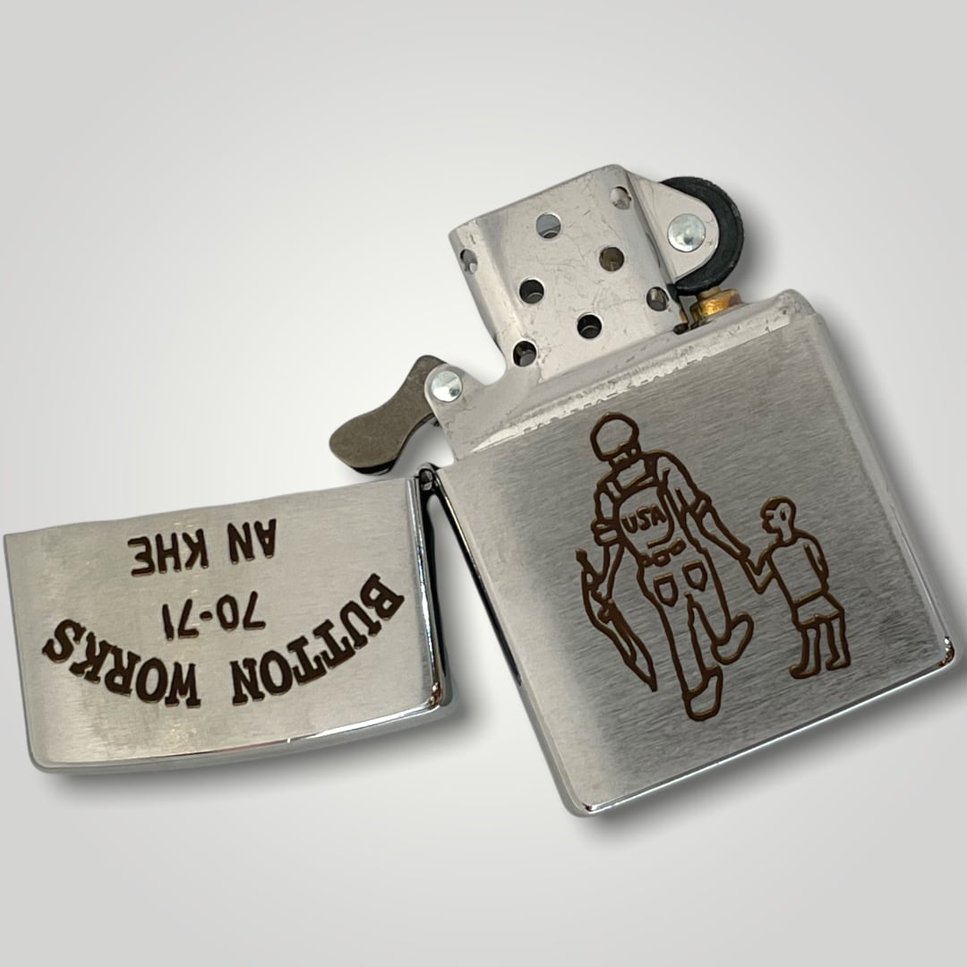 ベトナム Zippo 03】 Made in USA Button Works ボタンワークス ベトナム Zippo 03】 Made in USA Button Works ボタンワークス