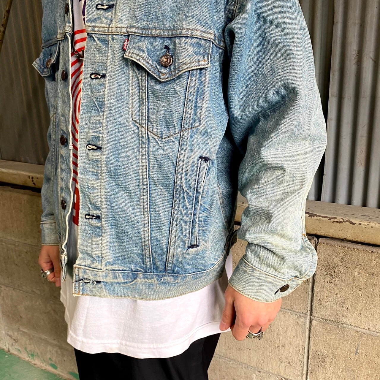 80年代 ビンテージ Levi's リーバイス 70507-0214 デニムジャケット