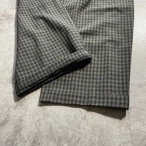 90s balenciaga バレンシアガ スラックス チェック【W35】 詳細写真7