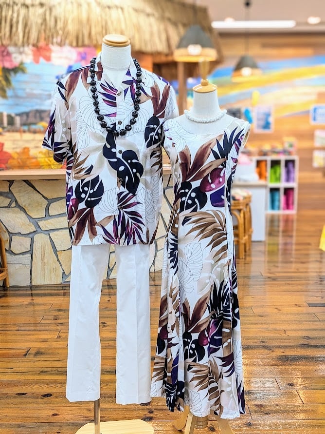 Royal Hawaiian Creations】ハワイアンロングノースリーブドレス Royal Hawaiian Creations】ハワイアンロングノースリーブドレス