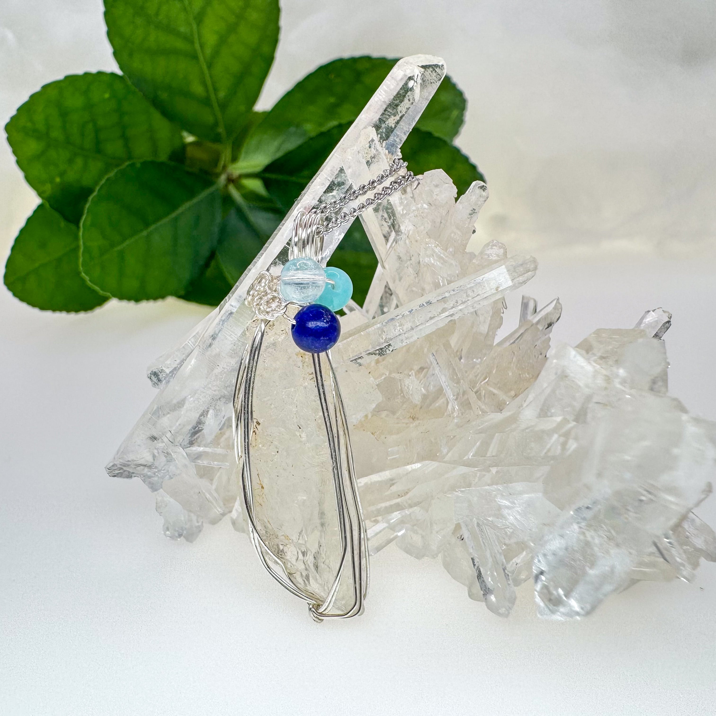 高千穂水晶ネックレス | sunday shop〜宮崎水晶アクセサリー〜