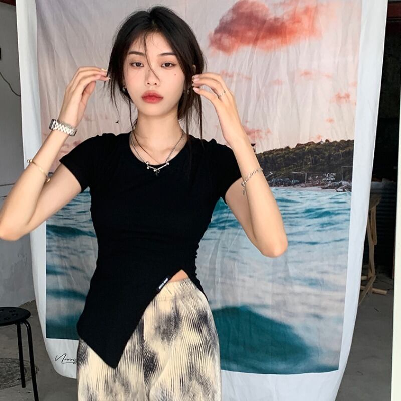 サマートップス Tシャツ 夏物 1号婦人25217988169