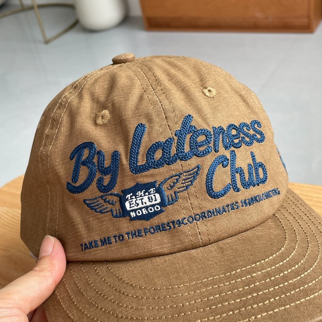カレッジレタリングエンブロイダリーキャップ 3col R02346