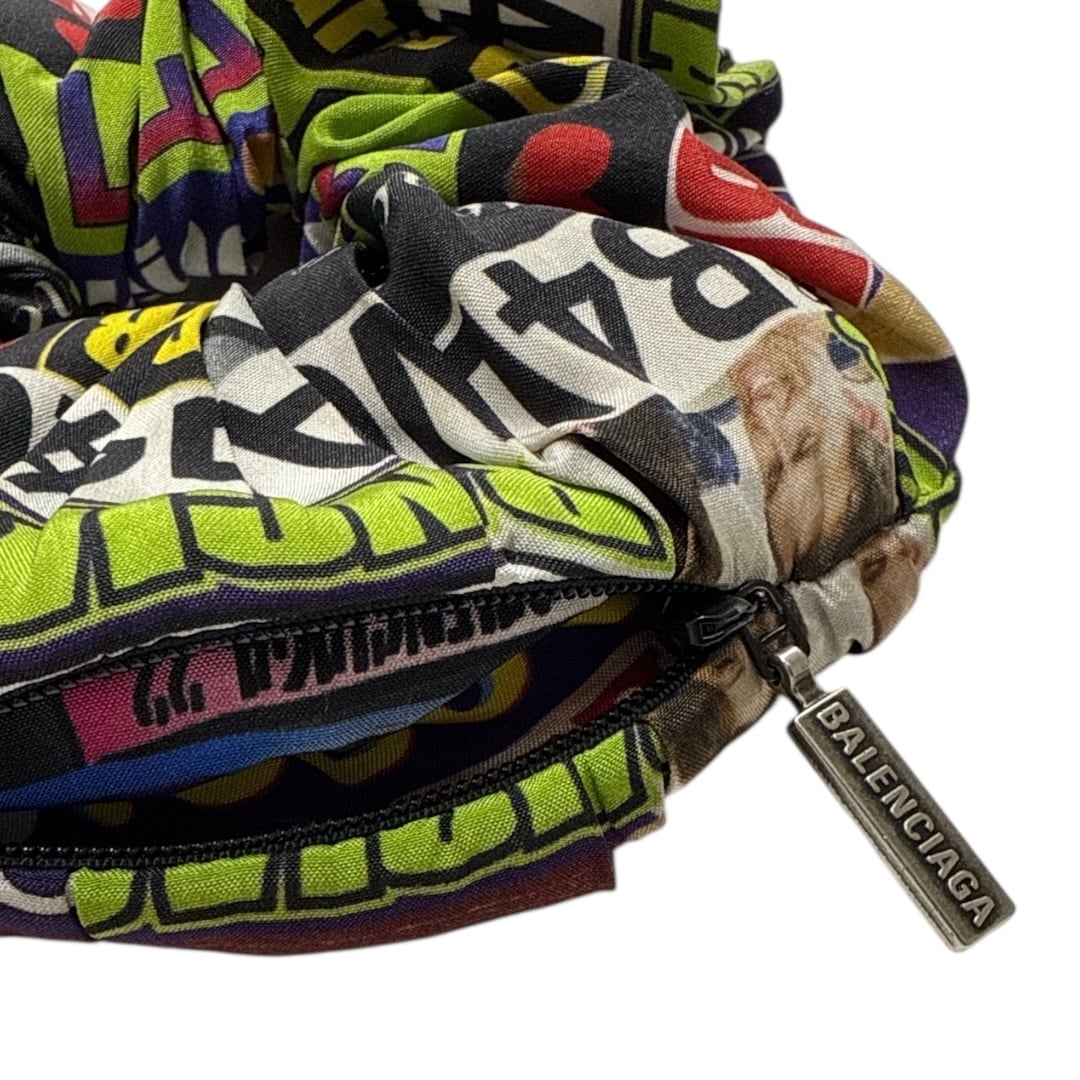 BALENCIAGA Graphic Print Scrunchie | A WORD.ONLINE SHOP