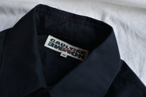 Jean Paul Gaultier Black Cotton Shirt
