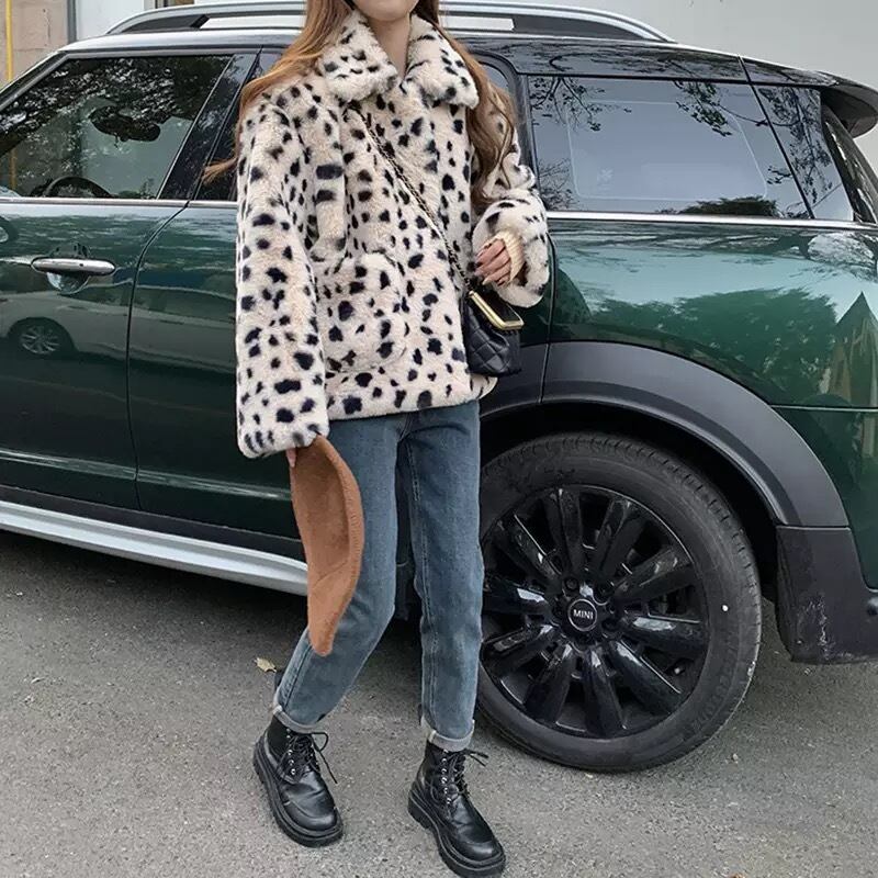 Adult】ダルメシアンファーコート | Happy Lilac