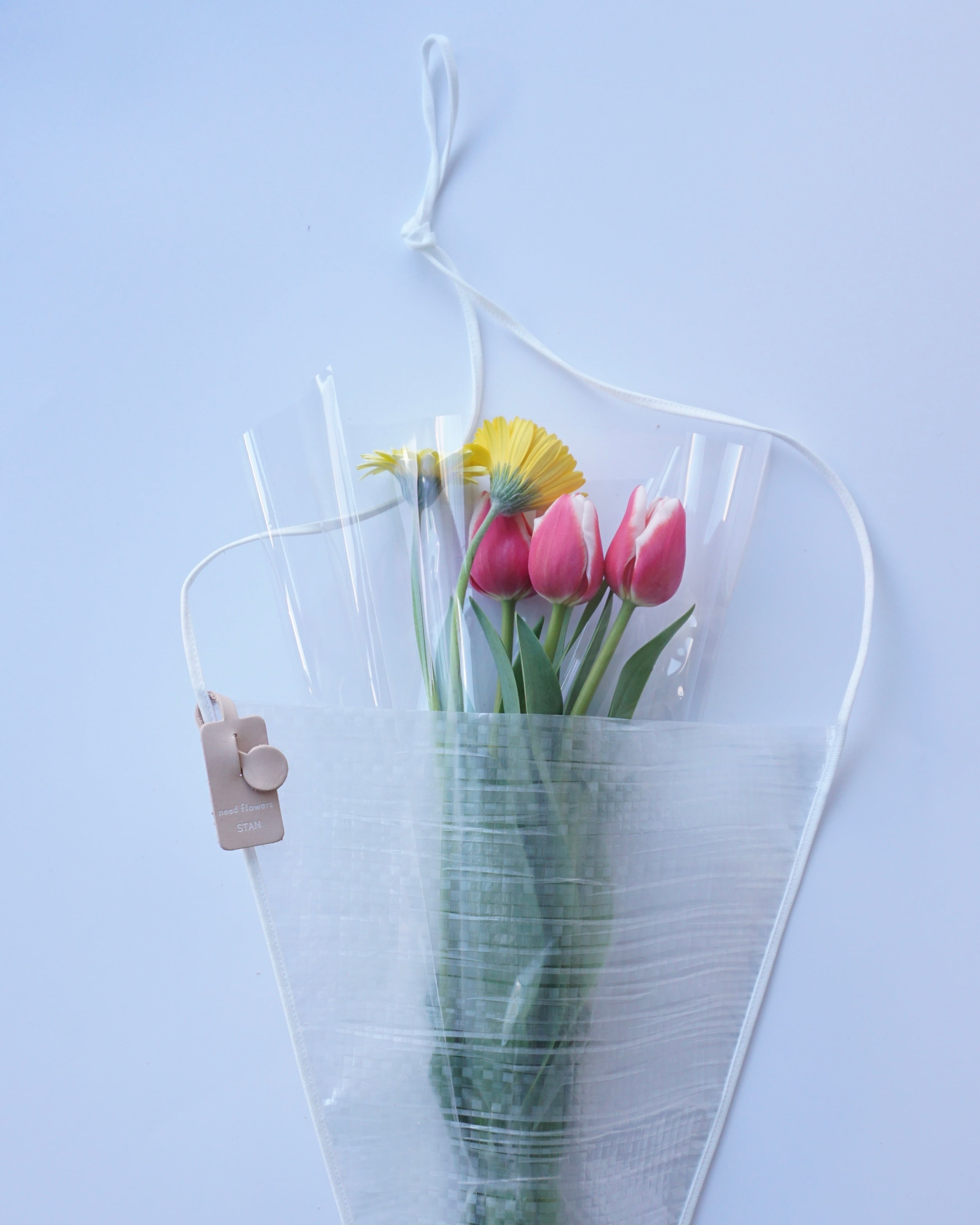 STAN Product Daily flower bag〈 clear 〉