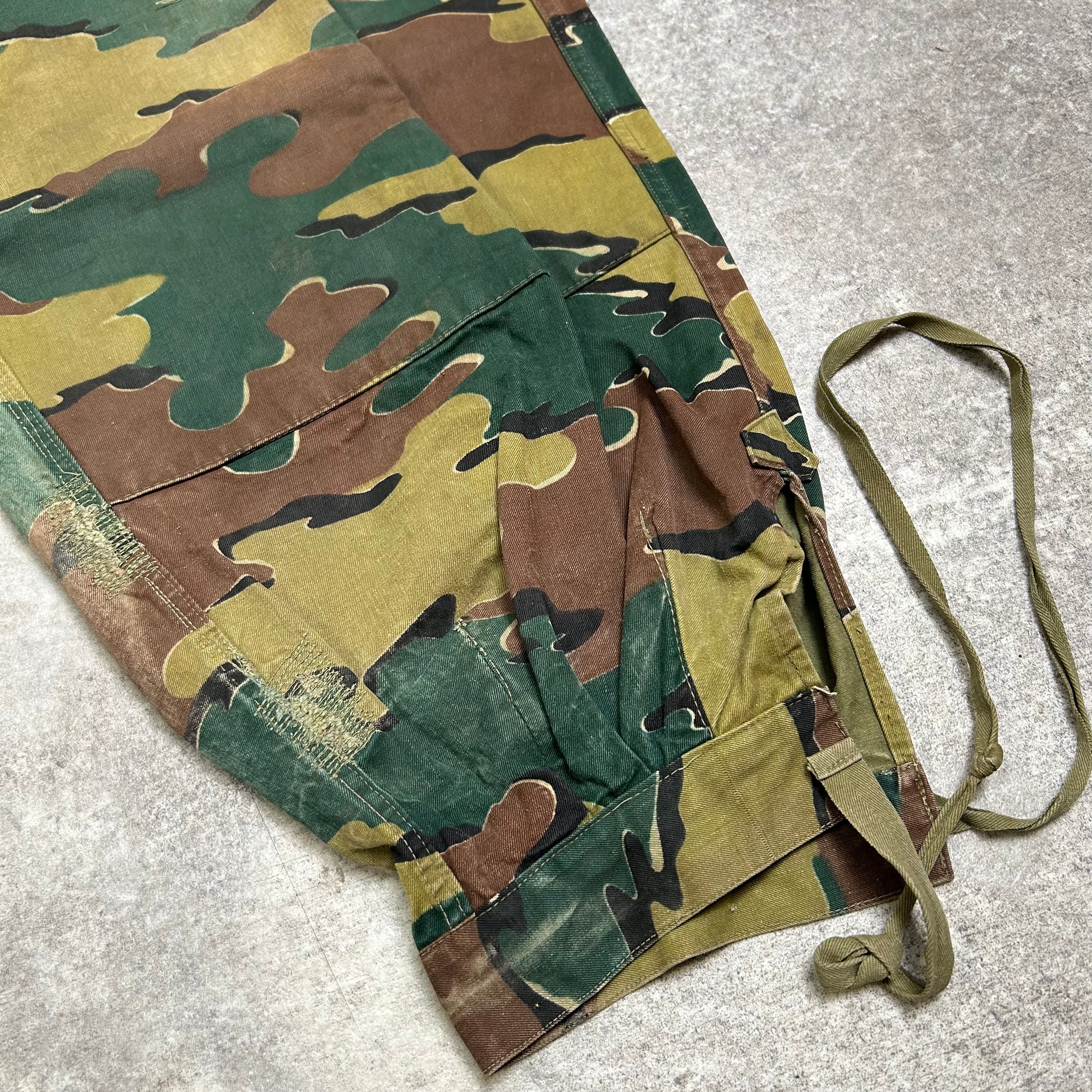 50's 50s ベルギー軍 M58 ジグソーカモオーバーパンツ ユーロ 50's 50s ベルギー軍 M58 ジグソーカモオーバーパンツ ユーロ