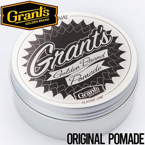 ポマード 整髪料 Grants Golden Brand グランツゴールデンブランド ORIGINAL POMADE 120g