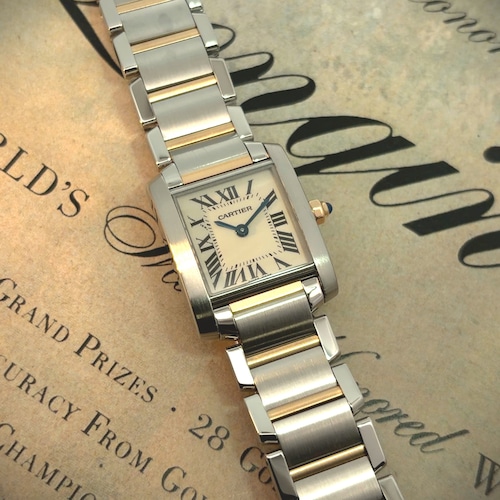 Cartier 《タンクフランセーズ》 クオーツ 2000年代 【2015】