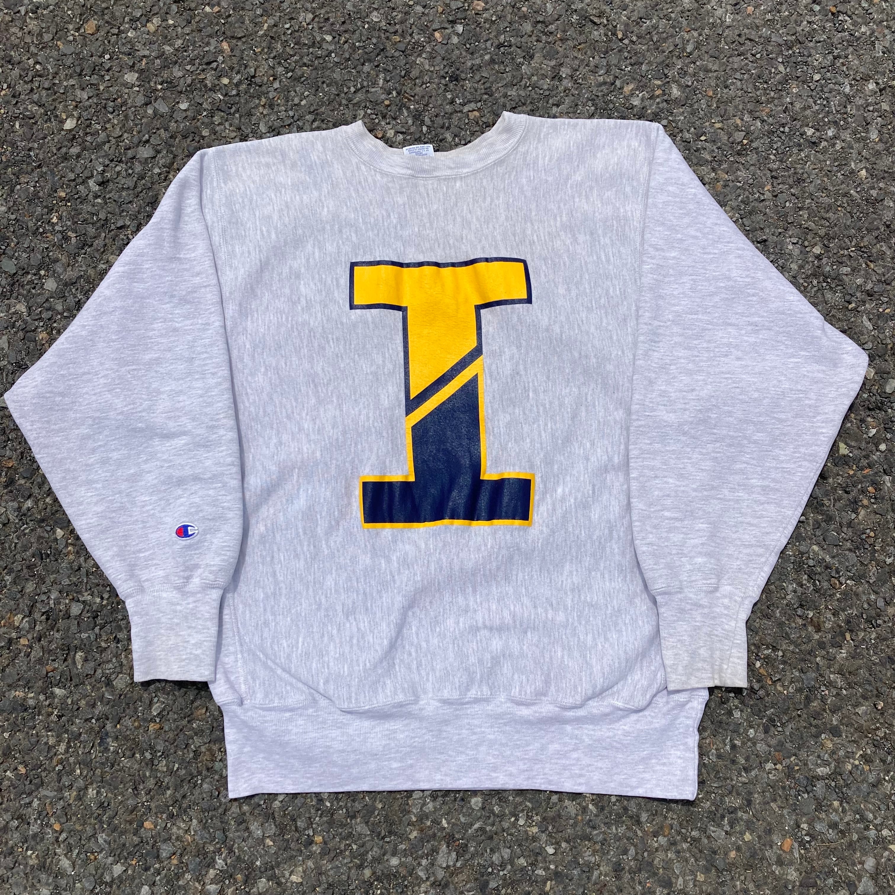 90s vintage sweat shirt リバースウィーブ 両面プリント