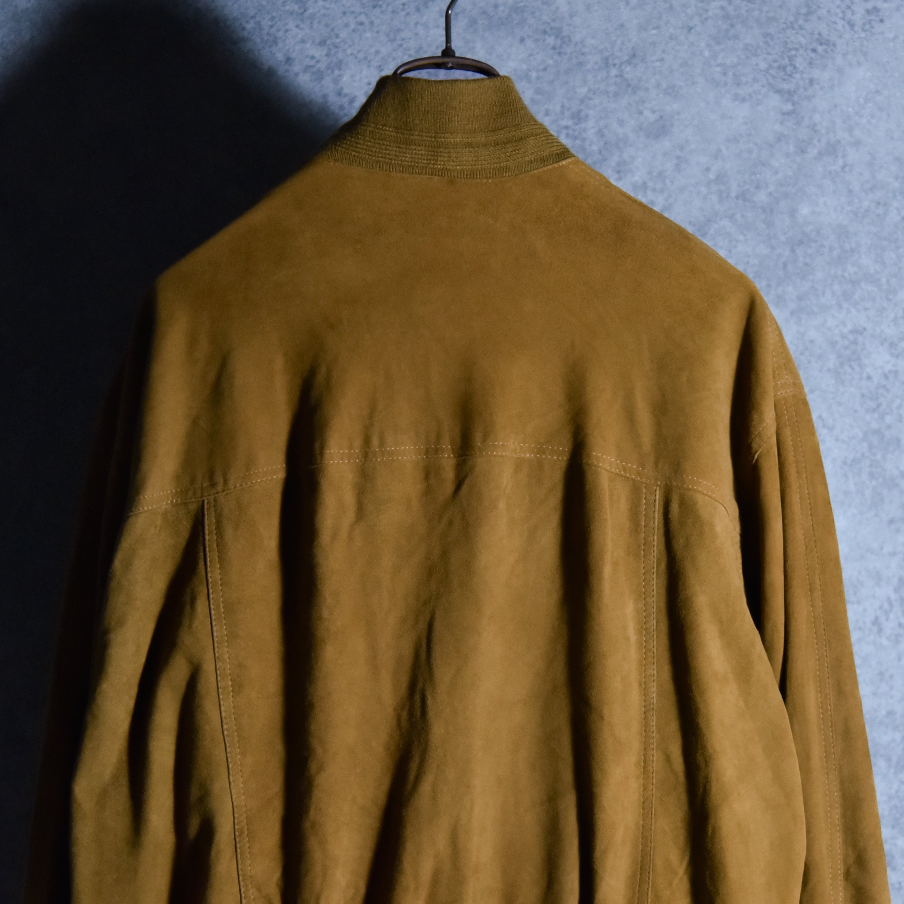 90s Italian Suede Leather Jacket VERA PELLE スエード レザー