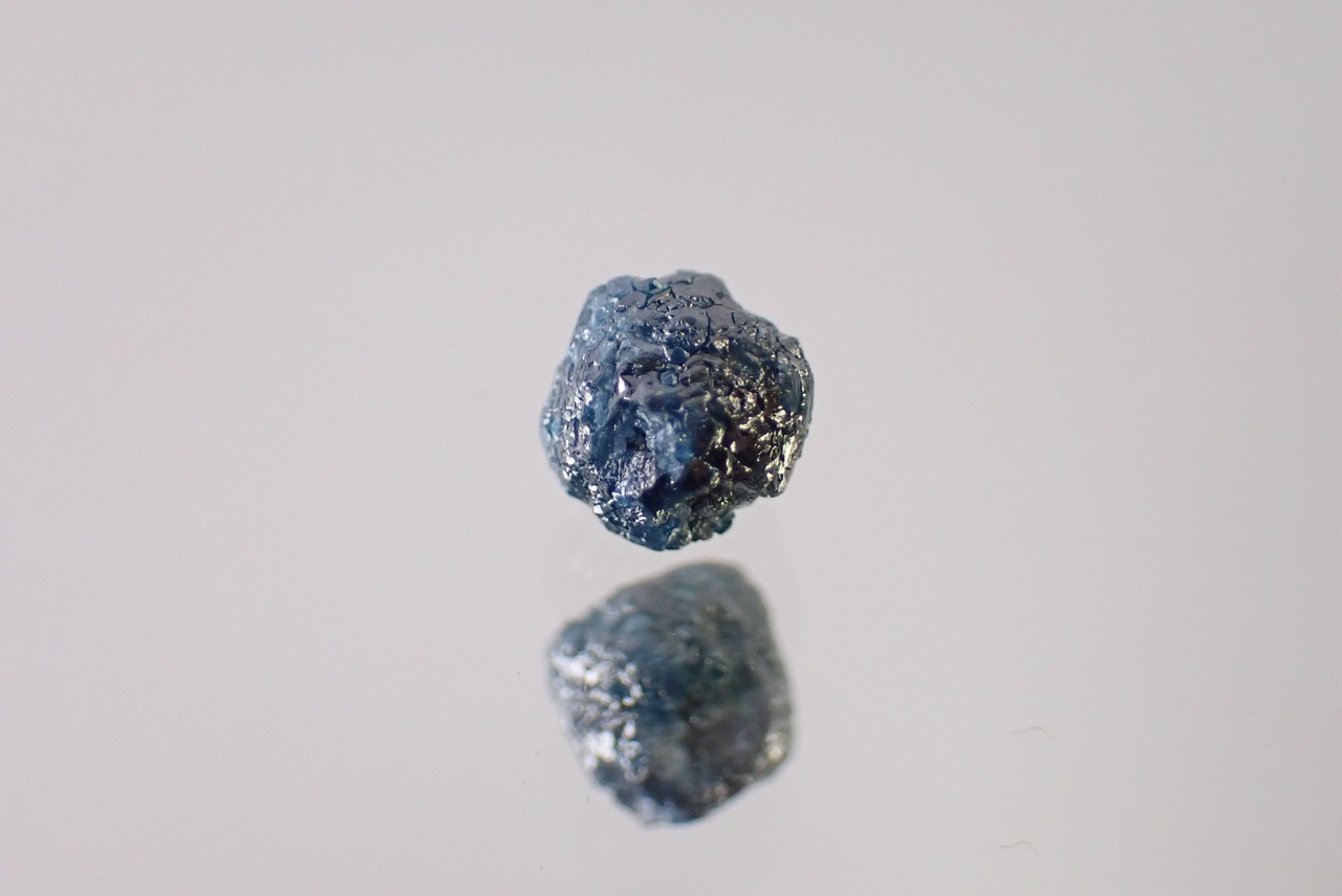 ブルーダイヤモンド原石　1.25ct　[C10‐20]