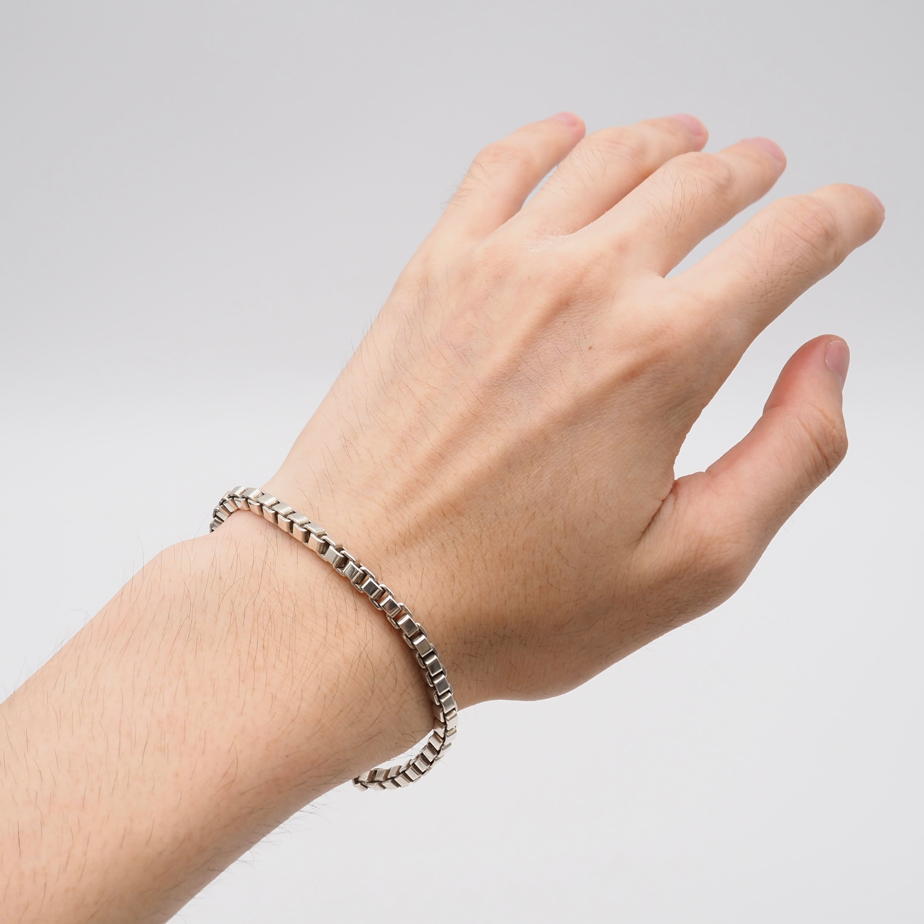 ティファニーベネチアンブレスレット シルバー925 現行品】Tiffany&Co. ベネチアン ブレスレット シルバー925