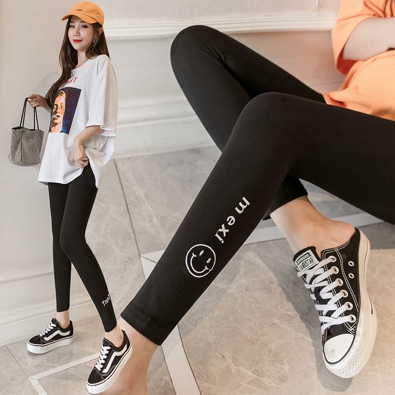 【新作】【送料無料】 マタニティウェア2020夏の新しいファッション刺繡モーダルクロップドパンツバージョンの妊娠中のベリーリフトパンツ-アリババ 刺繍 サマー 夏物 expec234252314786