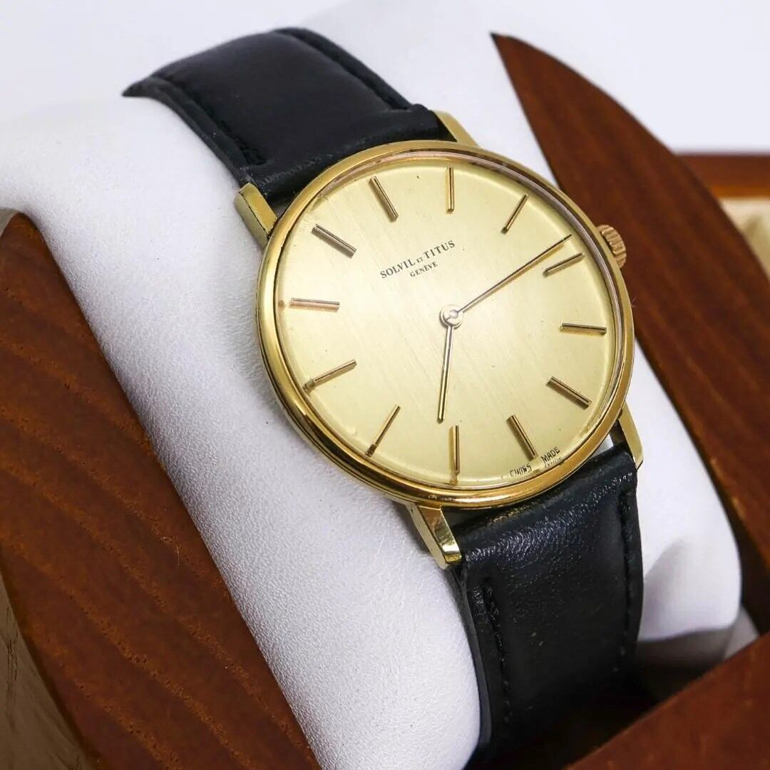 14k TITUS GRAND Prix 手巻き時計 ジャンク品 14k TITUS GRAND Prix 手巻き時計 ジャンク品 14k TITUS GRAND