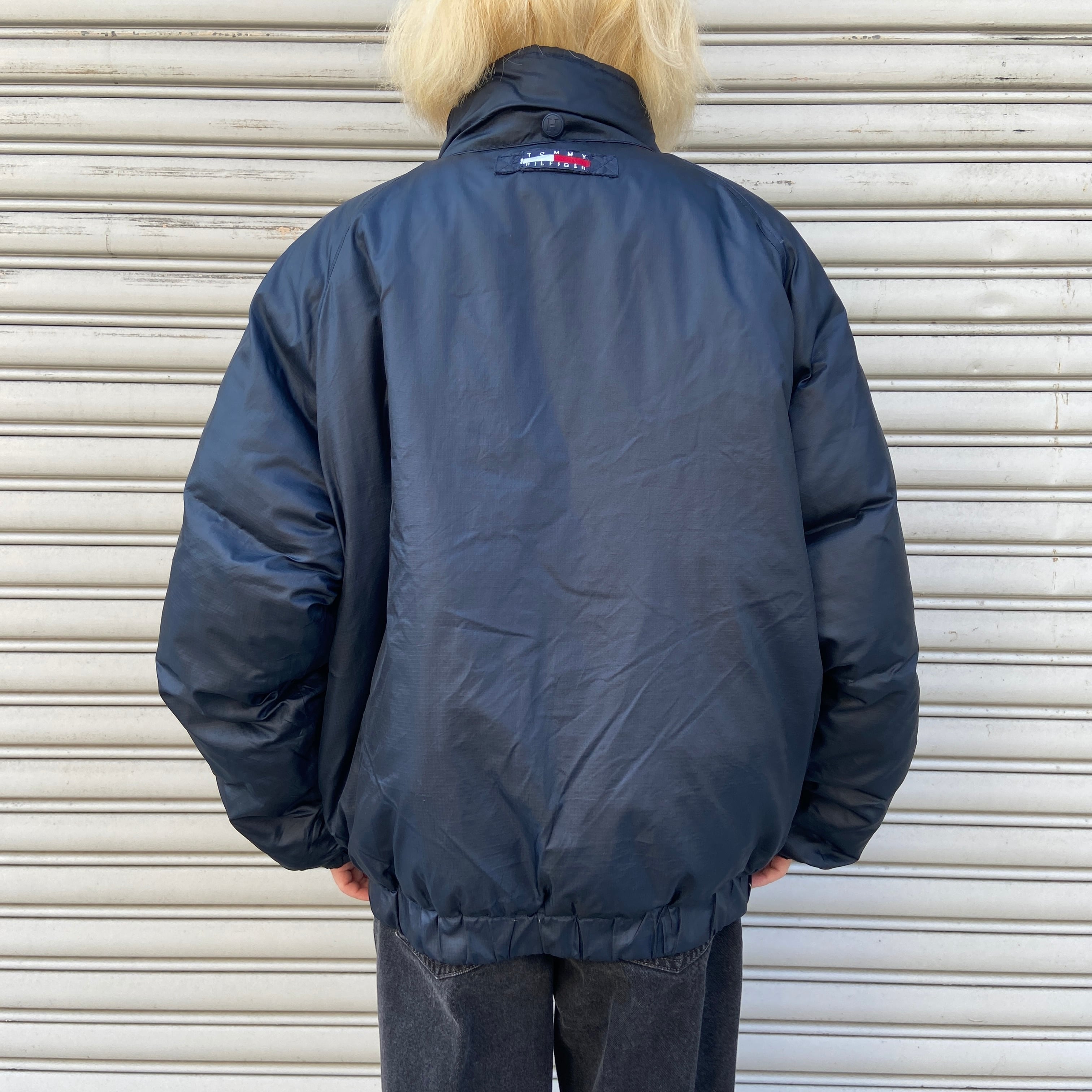 90s TOMMY HILFIGER ダウンジャケット ブランドロゴ L | 古着屋 Uan 90s TOMMY HILFIGER ダウンジャケット ブランドロゴ L | 古着屋 Uan