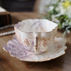 英国Wileman Foley China Basket of Flowers 5035 カップ＆ソーサー 1890年代 thumbnail 2