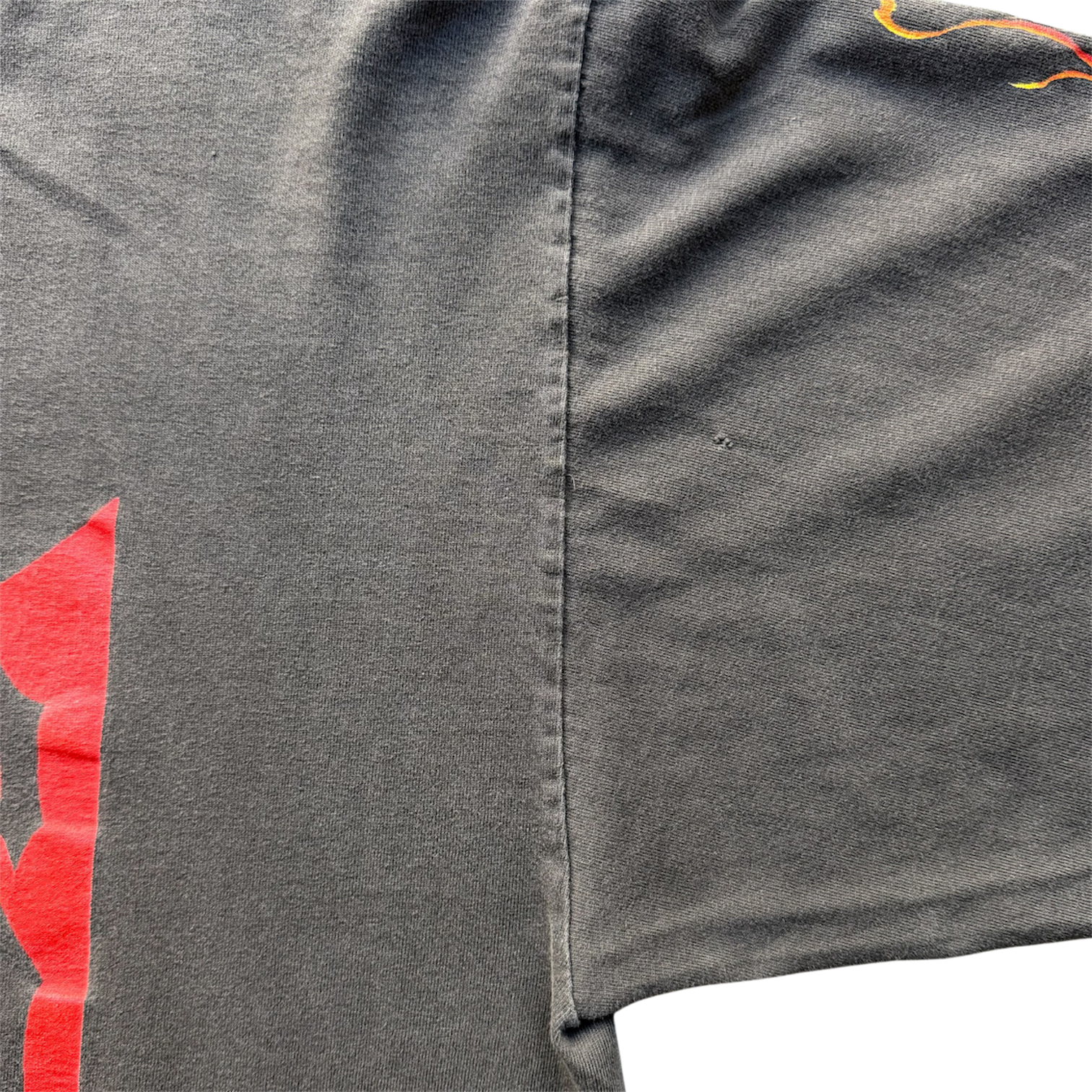 West Coast Choppers Skull Flame Longsleeve Tee