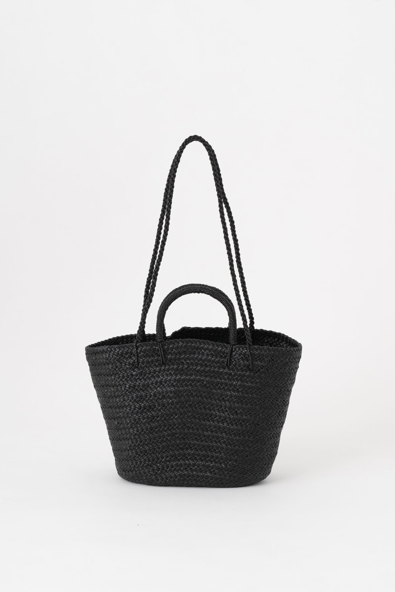 aeta oval bottom BASKET M + shoulder 黒