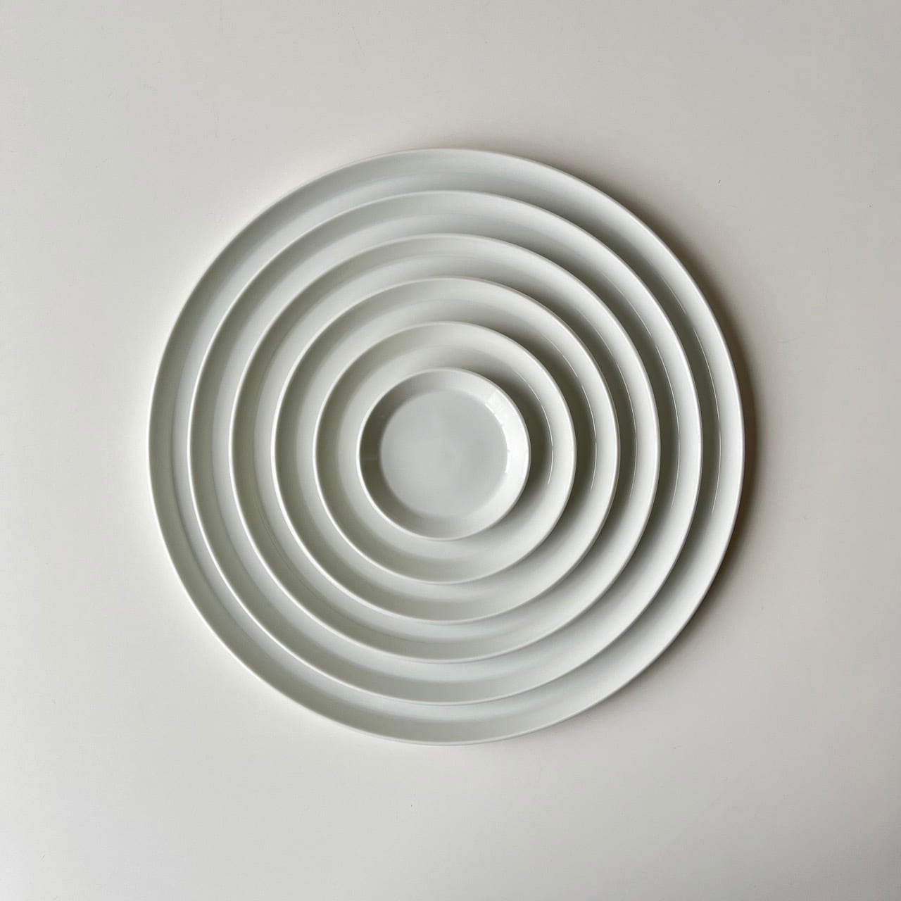 1616 / arita japan TY Round Plate 80 120 160 200 240 280 6サイズセット ラウンドプレート ホワイト 食器
