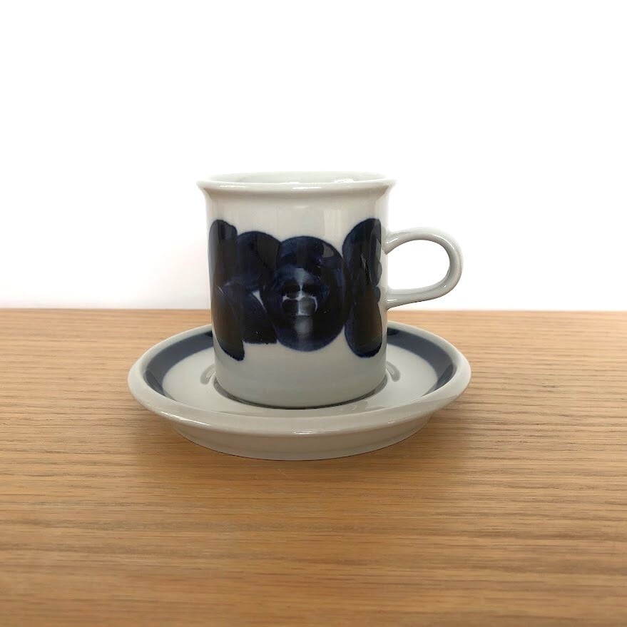 オンライン アラビアArabiaアネモネ コーヒーカップ2客セット②