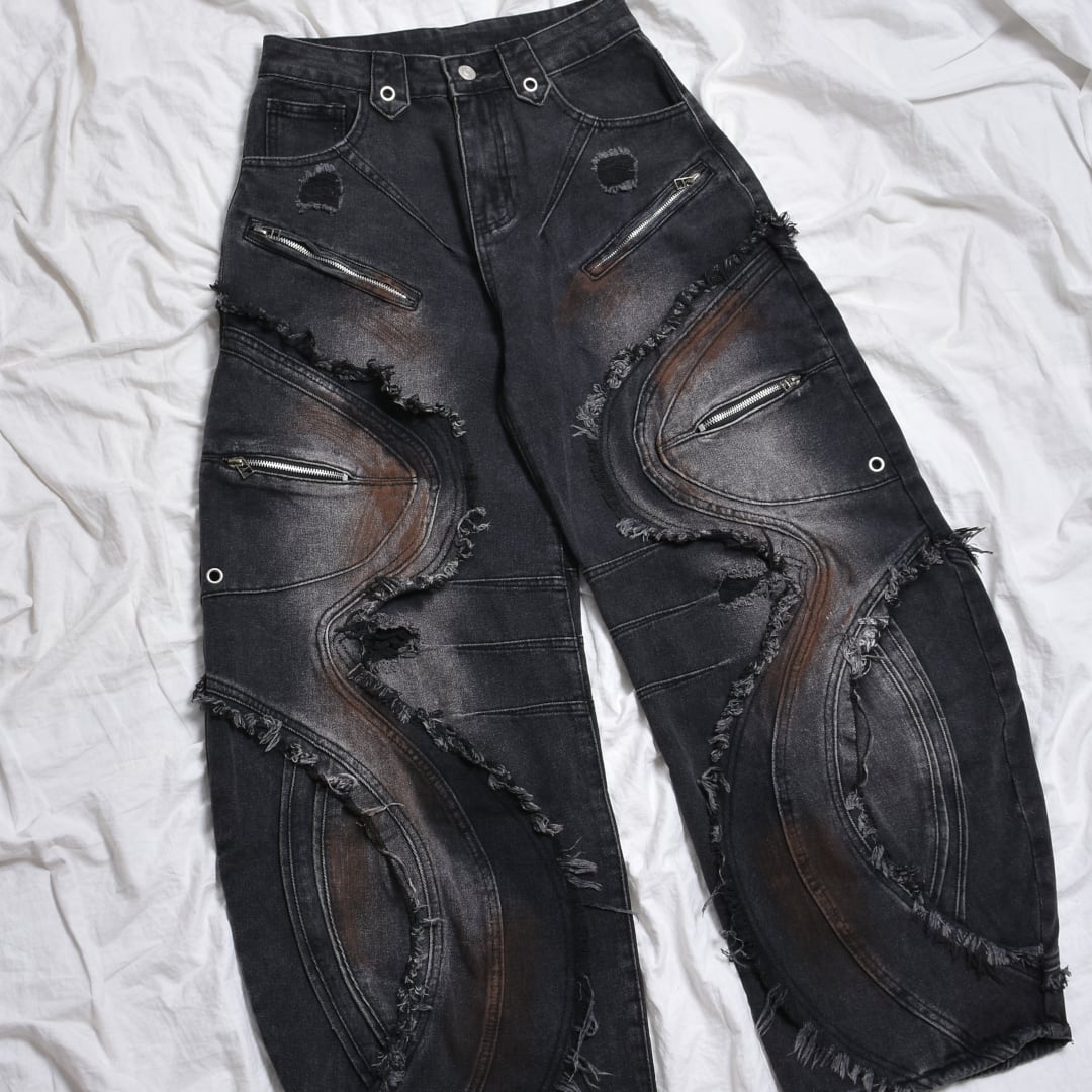 【12/16新着】BarrelWave Dirty デニムパンツ