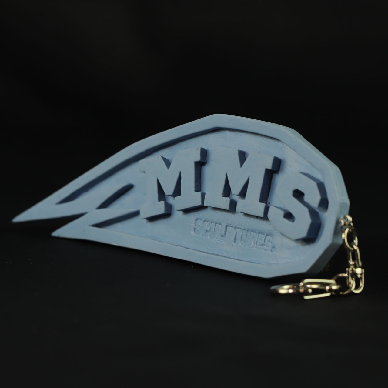 MMS EMBLEM KEYHOLDER - スモークネイビー