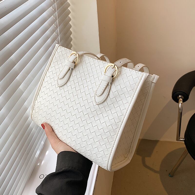 レディースサマーショルダーバッグレッド 夏物 スクウェア Tiancai_Wing_Bag46689456423