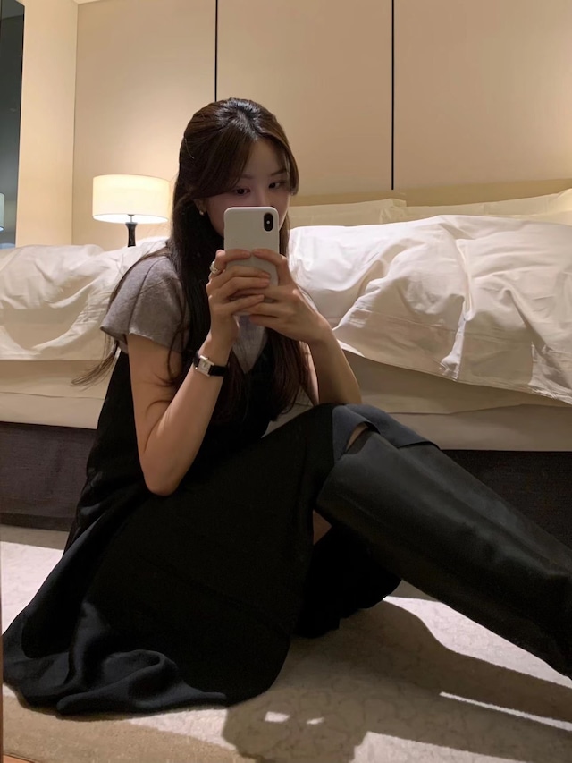 (予約) ounce / Blooming half blouse 2color