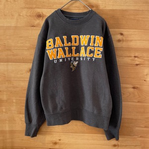 【JANSPORT】カレッジ Baldwin Wallace University ボールドウィンウォーレス大学 刺繍ロゴ スウェット トレーナー XS US古着