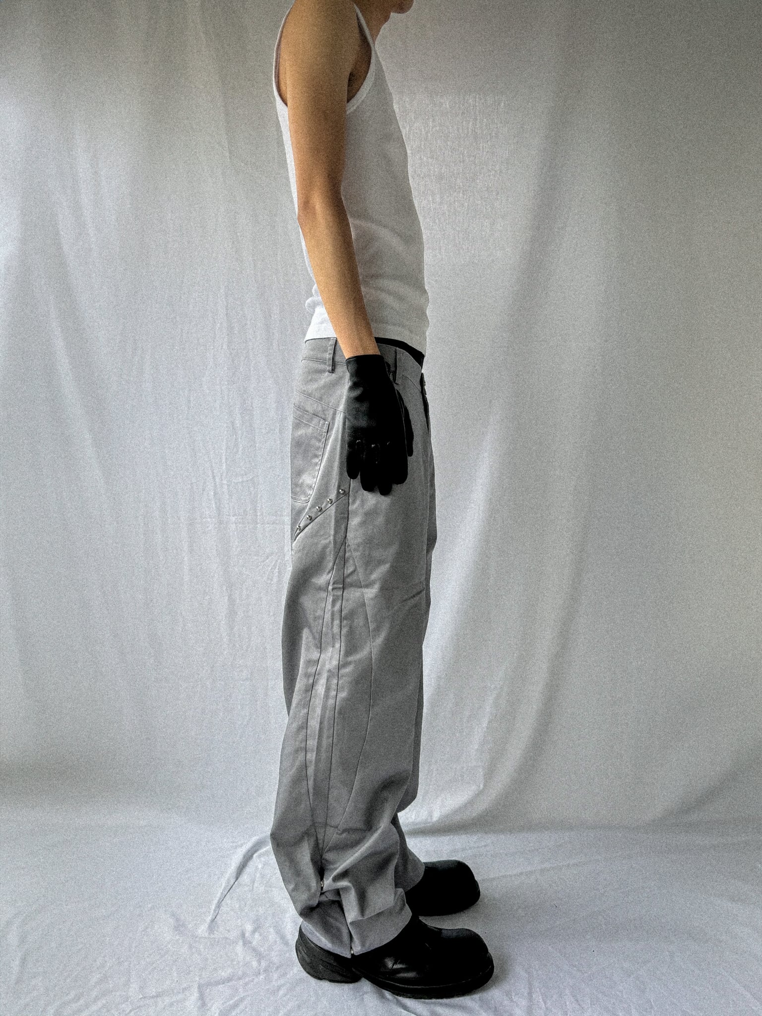 TROUSERS-02 (GREY) | Flow Author Ration