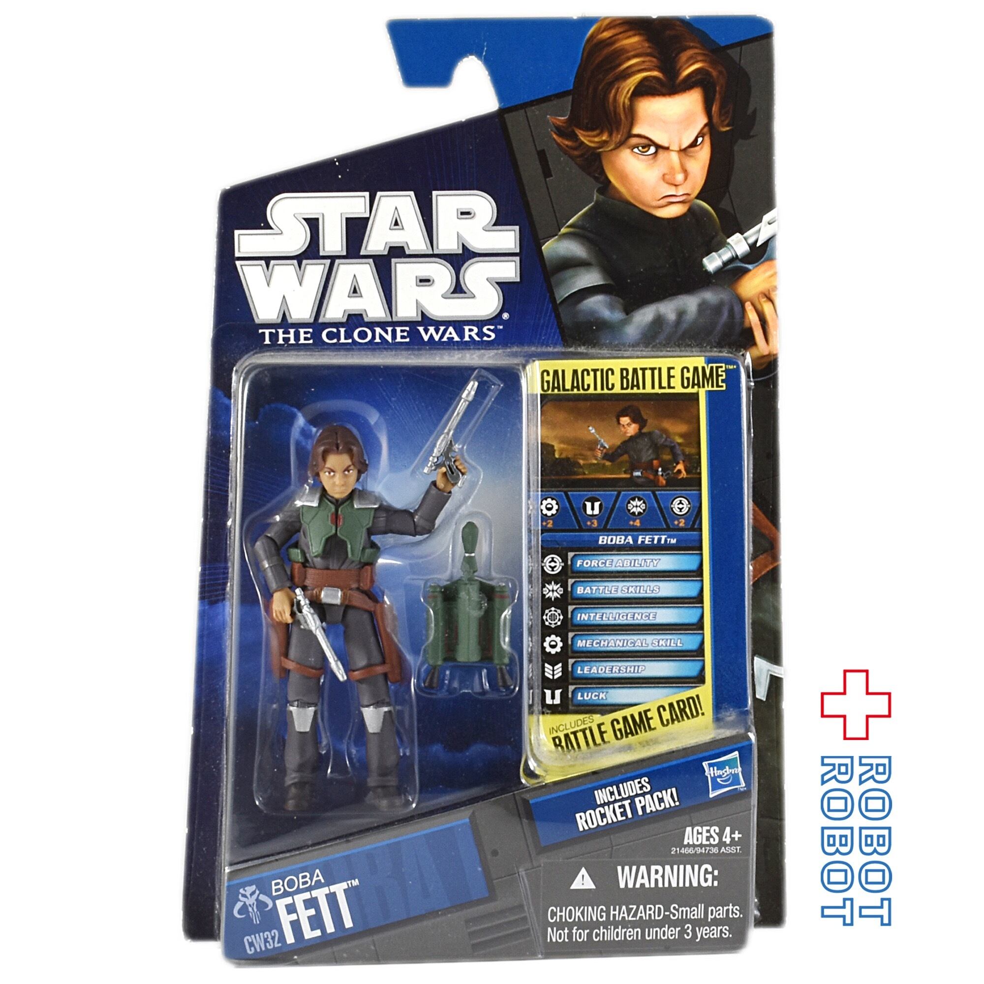Star Wars クローンウォーズBoba Fett 限定版フィギュア スター・ウォーズ CW2010 CW32 ボバ・フェット クローン・ウォーズ