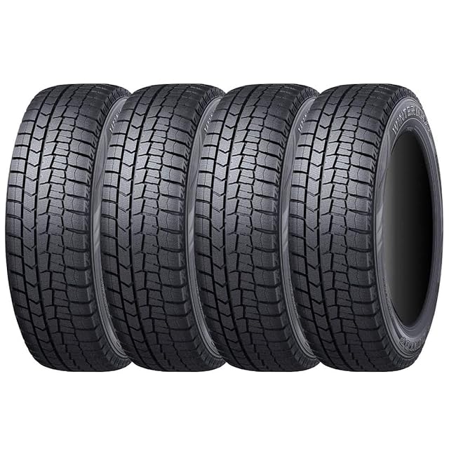 ダンロップ(DUNLOP) 145/80R13 75Q スタッドレスタイヤ WINTER MAXX 02