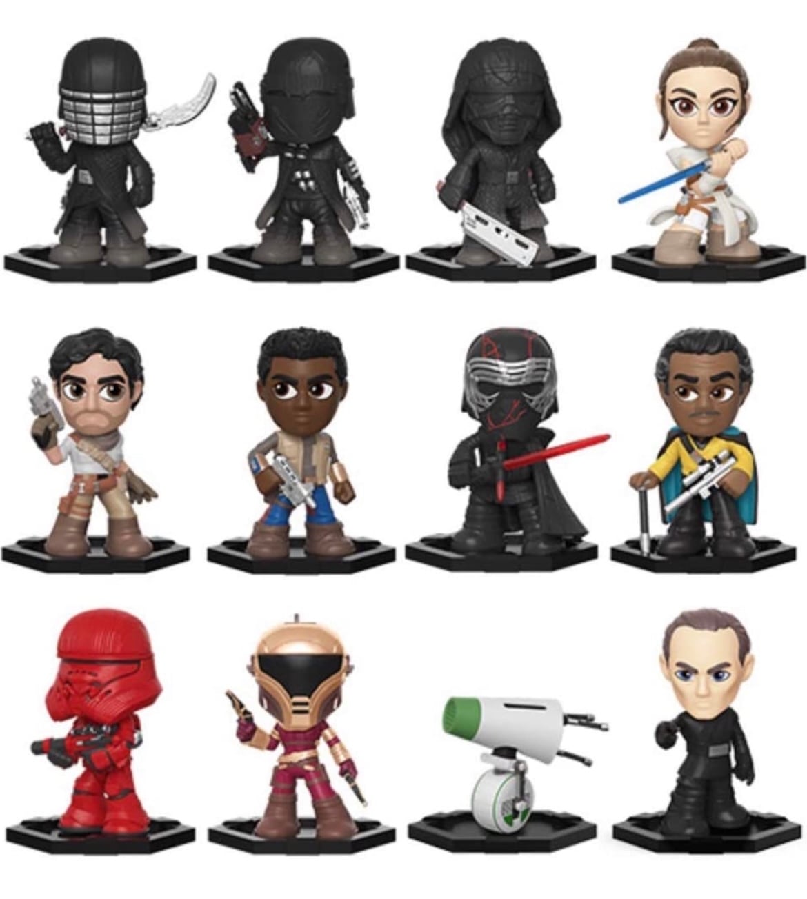Funko Mystery Minis - Star Wars Rise of Skywalker- Blind Boxes 
